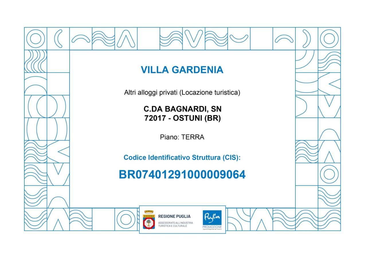 Villa Gardenia Остуні Екстер'єр фото